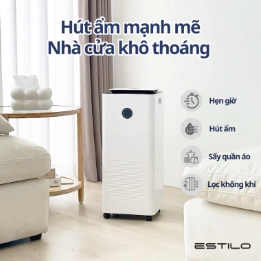 Máy Hút Ẩm & Lọc Không Khí Estilo 20L – Chống ẩm mốc, nhập Hàn, chỉ 2.2 triệu