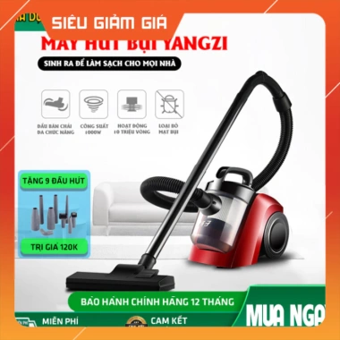 Máy hút bụi 1.000W cầm tay đa năng, lực hút mạnh, giảm 22% chỉ 598.500đ