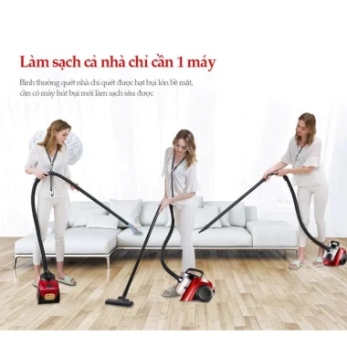 Máy hút bụi 1.000W cầm tay đa năng, lực hút mạnh, giảm 22% chỉ 598.500đ