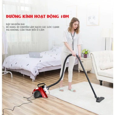 Máy hút bụi 1.000W cầm tay đa năng, lực hút mạnh, giảm 22% chỉ 598.500đ