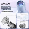 Máy Sấy Tóc 2 Chiều Nóng Lạnh Gấp Gọn - 3 Chế Độ Nhiệt, Ánh Sáng Xanh, An Toàn, Giá 149k 4