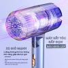 Máy Sấy Tóc 2 Chiều Nóng Lạnh Gấp Gọn - 3 Chế Độ Nhiệt, Ánh Sáng Xanh, An Toàn, Giá 149k 6