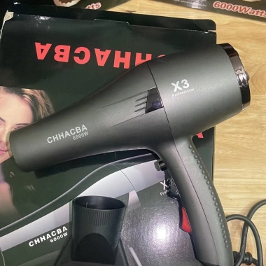 Máy Sấy Tóc Công Suất Lớn 6.000W Chạc Ba X3 - Si Lẻ Giá 187k Thay 226k