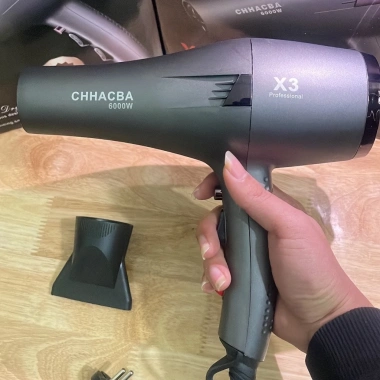Máy Sấy Tóc Công Suất Lớn 6.000W Chạc Ba X3 - Si Lẻ Giá 187k Thay 226k