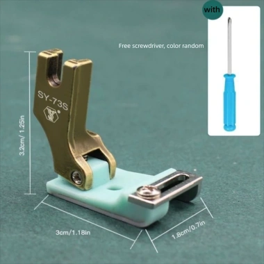May SMILE|Chân ép, May SY-73S có thể tháo rời|Gói cạnh, May ép phẳng đa chức năng bền bỉ|Phụ kiện