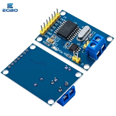 MCP2.515 CAN Bus Module TJA1.050 SPI cho 51 MCU và ARM - Giá ưu đãi 50.969 VND, giảm so với 61.163 VND 4