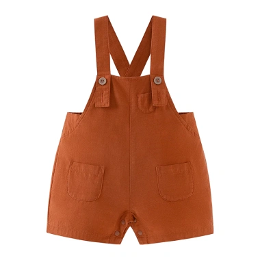 Minibala Bé Trai Mùa Hè Modal Rời Thoáng Khí Suspender Quần Short Bé Đa Năng 5