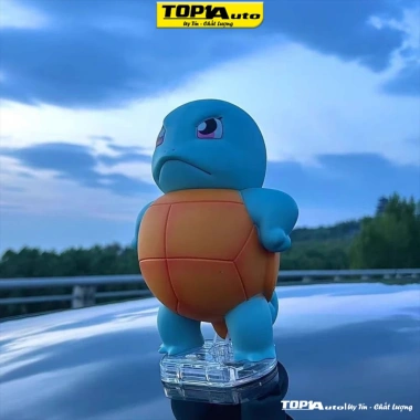 Mô hình rùa siêu ngầu cho ô tô, xe máy - chân đế thông minh, phụ kiện trang trí Top1auto 3