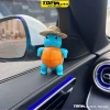 Mô hình rùa siêu ngầu cho ô tô, xe máy - chân đế thông minh, phụ kiện trang trí Top1auto 5