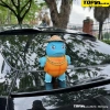 Mô hình rùa siêu ngầu cho ô tô, xe máy - chân đế thông minh, phụ kiện trang trí Top1auto 8