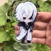 Mô hình Standee Genshin Impact Fatui Pantalone Regrator Columbina Damselette tượng acrylic anime chibi mô hình trưng bày 3