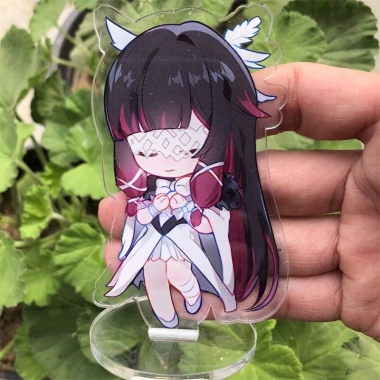 Mô hình Standee Genshin Impact Fatui Pantalone Regrator Columbina Damselette tượng acrylic anime chibi mô hình trưng bày 4