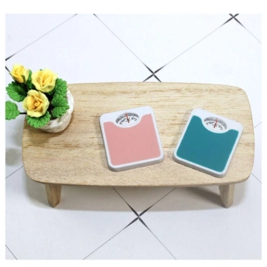 Mô hình tỷ lệ điện tử mô phỏng nhà búp bê EDIWANY, Cân trọng lượng mini tinh tế DIY, Trẻ em giả vờ chơi Đồ chơi trang trí cảnh cuộc sống mini dễ thương cho trẻ em