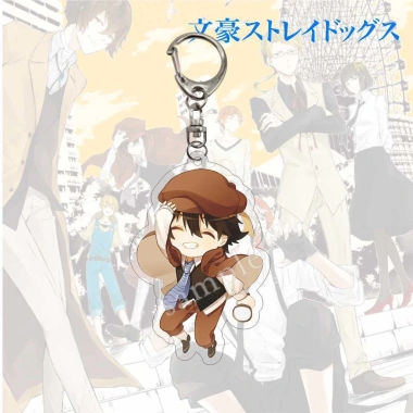Móc khóa Acrylic Bungo Stray Dogs Anime Nakajima Atsushi Akutagawa Ryunosuke Dazai Osamu Nakahara Chuuya 2