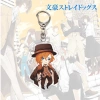 Móc khóa Acrylic Bungo Stray Dogs Anime Nakajima Atsushi Akutagawa Ryunosuke Dazai Osamu Nakahara Chuuya 3