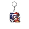 Móc khóa Anime BLUE LOCK Isagi Yoichi Bachira Meguru Chigiri Hyoma Nagi Seishiro móc khoá bằng arcrylic trong suốt 3