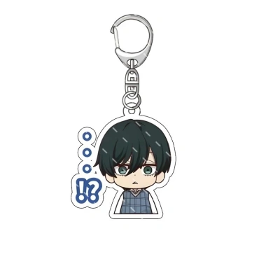 Móc khóa Anime BLUE LOCK Isagi Yoichi Bachira Meguru Chigiri Hyoma Nagi Seishiro móc khoá bằng arcrylic trong suốt