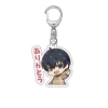 Móc khóa Anime BLUE LOCK Isagi Yoichi Bachira Meguru Chigiri Hyoma Nagi Seishiro móc khoá bằng arcrylic trong suốt 6