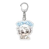 Móc khóa Anime BLUE LOCK Isagi Yoichi Bachira Meguru Chigiri Hyoma Nagi Seishiro móc khoá bằng arcrylic trong suốt 7