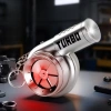 Móc Khoá Turbo Mini Có Đèn & Âm Thanh - Tăng Áp Giảm Căng Thẳng - Quà Tặng Độc đáo Chỉ 62k! 6