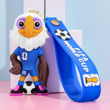 Móc Khoá World Cup 2.026 Cúp Vàng & Linh Vật - Giảm 25% Còn 24k 4