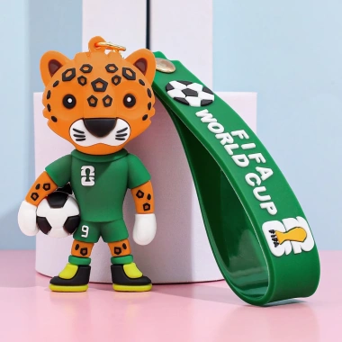 Móc Khoá World Cup 2.026 Cúp Vàng & Linh Vật - Giảm 25% Còn 24k 5