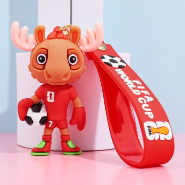 Móc Khoá World Cup 2.026 Cúp Vàng & Linh Vật - Giảm 25% Còn 24k 6