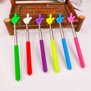 ✿Mới✿ ( CÂY CHỈ TRỎ HÌNH NGÓN TAY RÚT GỌN ) Dụng cụ giảng dạy, Gậy có thể thu vào.. ✿Shian VN✿