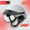 Mũ bảo hiểm nửa đầu cao cấp SRED ORBIT kính tháo rời, màu xám bóng - Giảm còn 595.000 VND