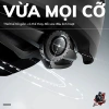 Mũ bảo hiểm nửa đầu cao cấp SRED ORBIT kính tháo rời, màu xám bóng - Giảm còn 595.000 VND 7