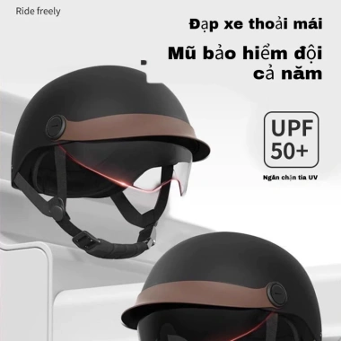 Mũ Bảo Hiểm Nửa Đầu Lưỡi Trai Kính Âm Royal M579 - Chính Hãng, Giá 249.999 VNĐ Mũ Bảo Hiểm Nửa Đầu Lưỡi Trai Kính Âm Royal M579 - Chính Hãng, Giá 249.999 VNĐ