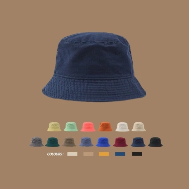 Mũ mềm người cá vintage màu trơn chống nắng, phù hợp mặt nhỏ cho nam và nữ, giá ưu đãi 262.237 VND 2