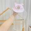 Mũ Voan Gấu Cho Bé Sơ Sinh 0-6 Tháng, Mũ Lưỡi Chai Giá Rẻ 68000Đ 5