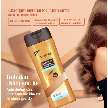 [MUA 2 TẶNG 2] Dầu Gội Xả 2IN1 LILYSTAR Phục Hồi Tóc Chuyên Sâu Chứa Tinh Dầu Nuôi Dưỡng Ẩm Giúp Tóc Mềm Mượt Chai 200ml 2