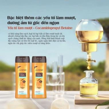 [MUA 2 TẶNG 2] Dầu Gội Xả 2IN1 LILYSTAR Phục Hồi Tóc Chuyên Sâu Chứa Tinh Dầu Nuôi Dưỡng Ẩm Giúp Tóc Mềm Mượt Chai 200ml 5