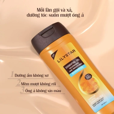 [MUA 2 TẶNG 2] Dầu Gội Xả 2IN1 LILYSTAR Phục Hồi Tóc Chuyên Sâu Chứa Tinh Dầu Nuôi Dưỡng Ẩm Giúp Tóc Mềm Mượt Chai 200ml 6