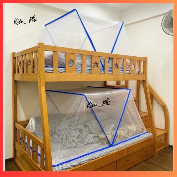 Hình ảnh sản phẩm Mùng ngủ chống muỗi khung xếp, màn chụp tự bung gọn gập cho người lớn 139.000₫