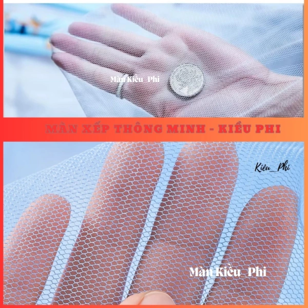 Hình ảnh sản phẩm Mùng ngủ chống muỗi khung xếp, màn chụp tự bung gọn gập cho người lớn 139.000₫