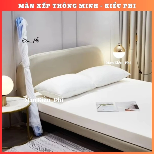 Hình ảnh sản phẩm Mùng ngủ chống muỗi khung xếp, màn chụp tự bung gọn gập cho người lớn 139.000₫