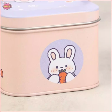 N & X 1 Chiếc Vintage Vali Nhỏ Lưu Trữ Thiếc Hộp Kẹo Hộp Quà Tặng Cookie Hộp Quà Tặng Vali Nhỏ Đồ lặt vặt Người Tổ Chức Hộp Đựng. 8