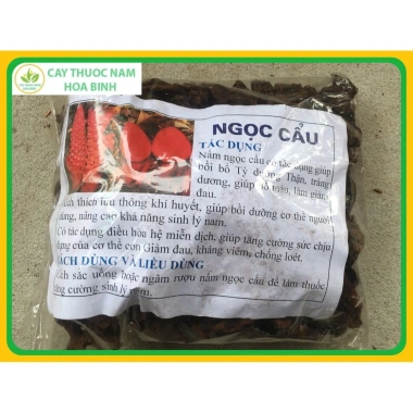 Nấm ngọc cẩu rừng Hòa Bình 100g Ngọc tỏa dương khô nguyên chất, ưu đãi 20,000₫