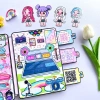 Ngôi nhà búp bê 4 cô bé Melody Kuromi Cinamoroll Kitty - Giá ưu đãi 150.000đ 5