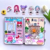 Ngôi nhà búp bê 4 cô bé Melody Kuromi Cinamoroll Kitty - Giá ưu đãi 150.000đ 6