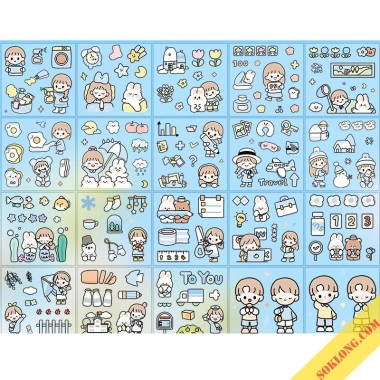 Nhãn Dán Decal 63x38mm Viết Tay Giá Rẻ 10000đ - Mua 100 Cái Lẻ 10k 4