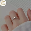 Nhẫn Nơ Ngọt Ngào Cho Nữ Trơn Đơn Giản - Quả Tặng Bé Gái, Trang Sức Phụ Kiện VN 4