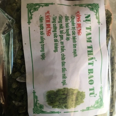 Nụ Tam Thất Bao Tử Loại 1 500g Xanh Thơm Sạch, Hỗ Trợ Tiêu Hoá, Giá Giảm 400.000đ