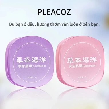 Nước Hoa Khô Nữ PLEACOZ Tự Nhiên Không Cồn Tiện Lợi Du Lịch Giảm 130k