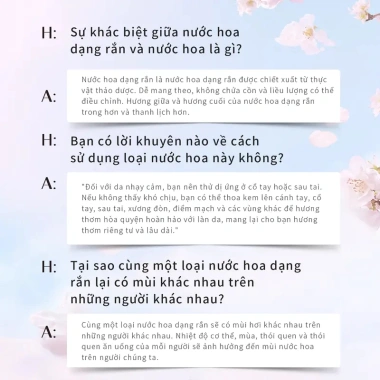 Nước Hoa Khô Nữ PLEACOZ Tự Nhiên Không Cồn Tiện Lợi Du Lịch Giảm 130k