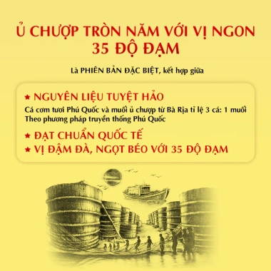 Nước mắm Phú Quốc chỉ dẫn địa lý 500ml giá chỉ 69.000đ - Tiết kiệm ngay! 5 Nước mắm Phú Quốc chỉ dẫn địa lý 500ml giá chỉ 69.000đ - Tiết kiệm ngay! 5