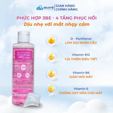 Nước Rửa Mắt Novotane Exteen 250ml - Giảm Khô Mắt, Mỏi Mắt & Dưỡng Mắt Tối Ưu chỉ 125.000đ 3 Nước Rửa Mắt Novotane Exteen 250ml - Giảm Khô Mắt, Mỏi Mắt & Dưỡng Mắt Tối Ưu chỉ 125.000đ 3